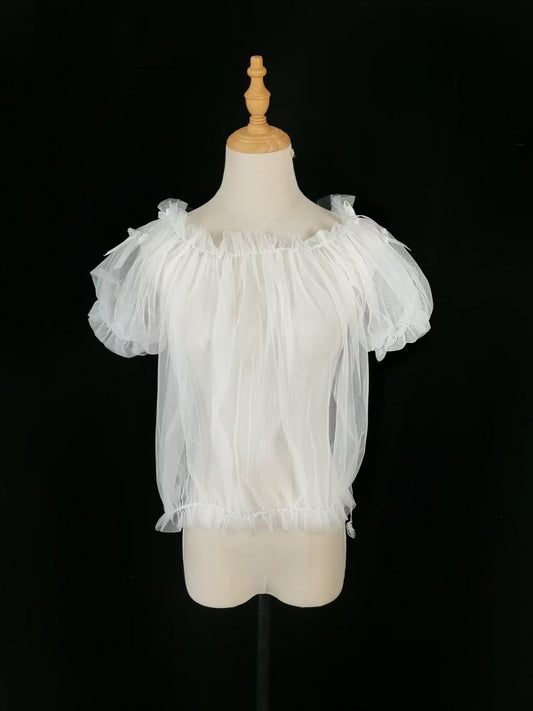 Two types of wearing techniques| Bow Tie Ballet Series Blouse