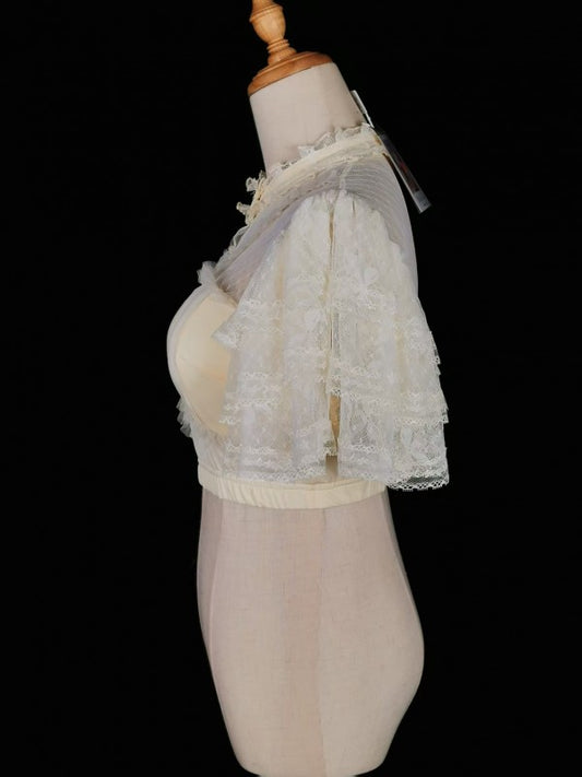 Comes with chest cushion and Lolita lace shirt in three colors