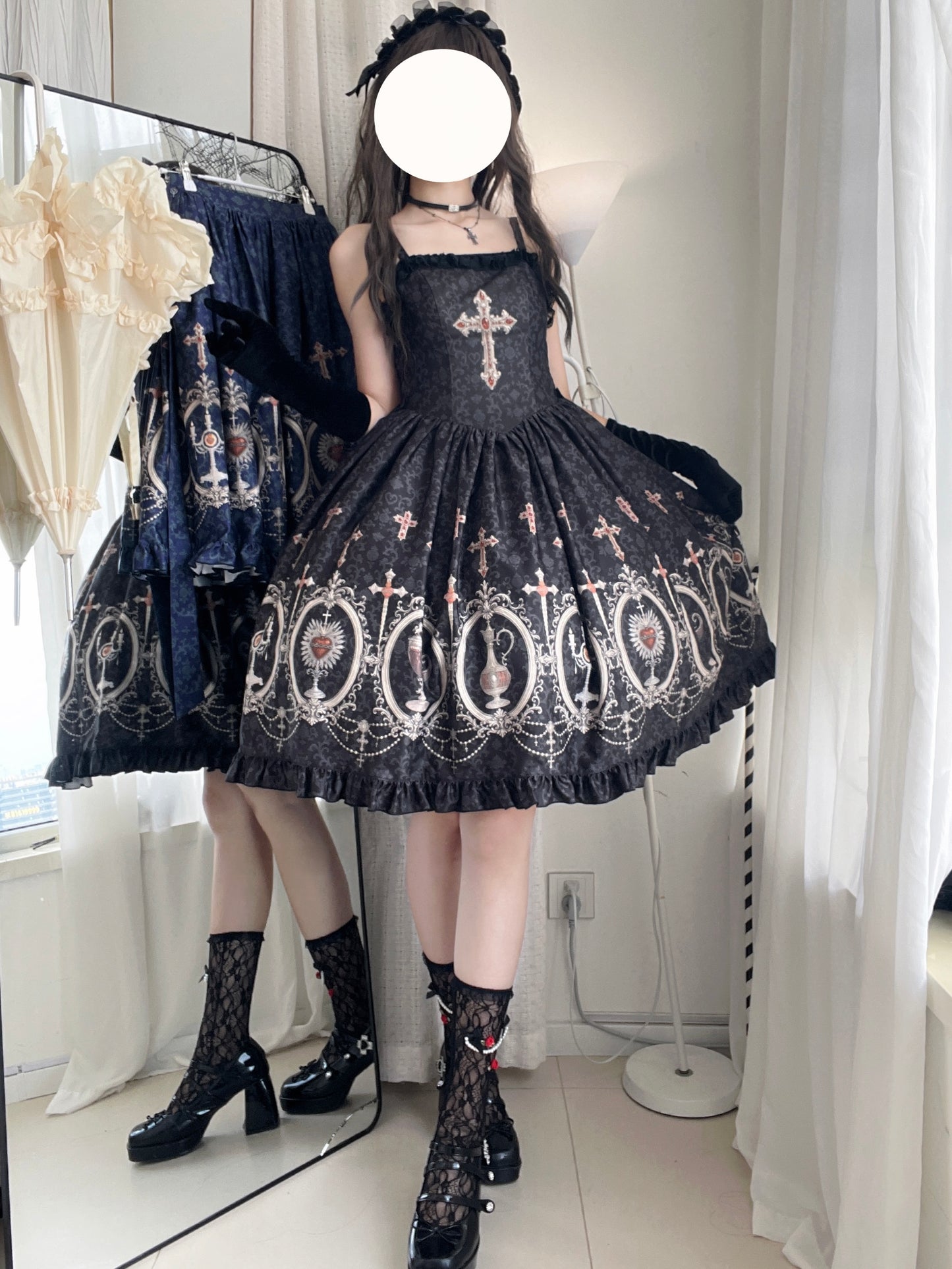 【Lantern Cathedral 】Gothic Lolita dress JSK