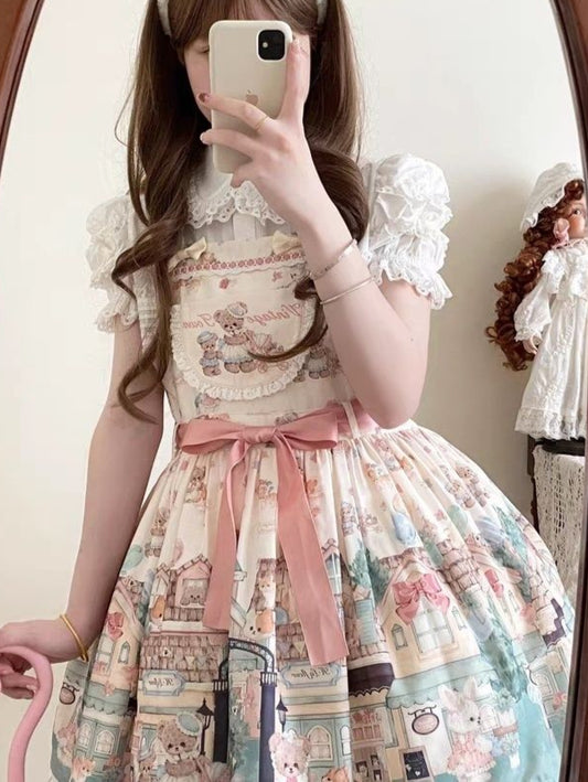 Lolita Original Strap Lolita Bow Cute