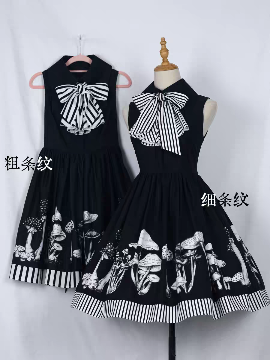【Poison Mushroom】 Gothic Lolita Dress OP