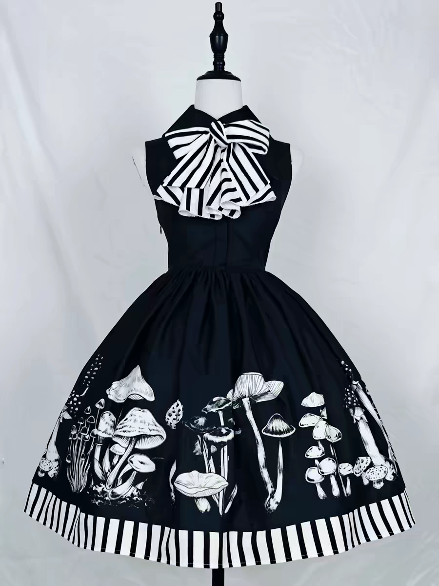 【Poison Mushroom】 Gothic Lolita Dress JSK
