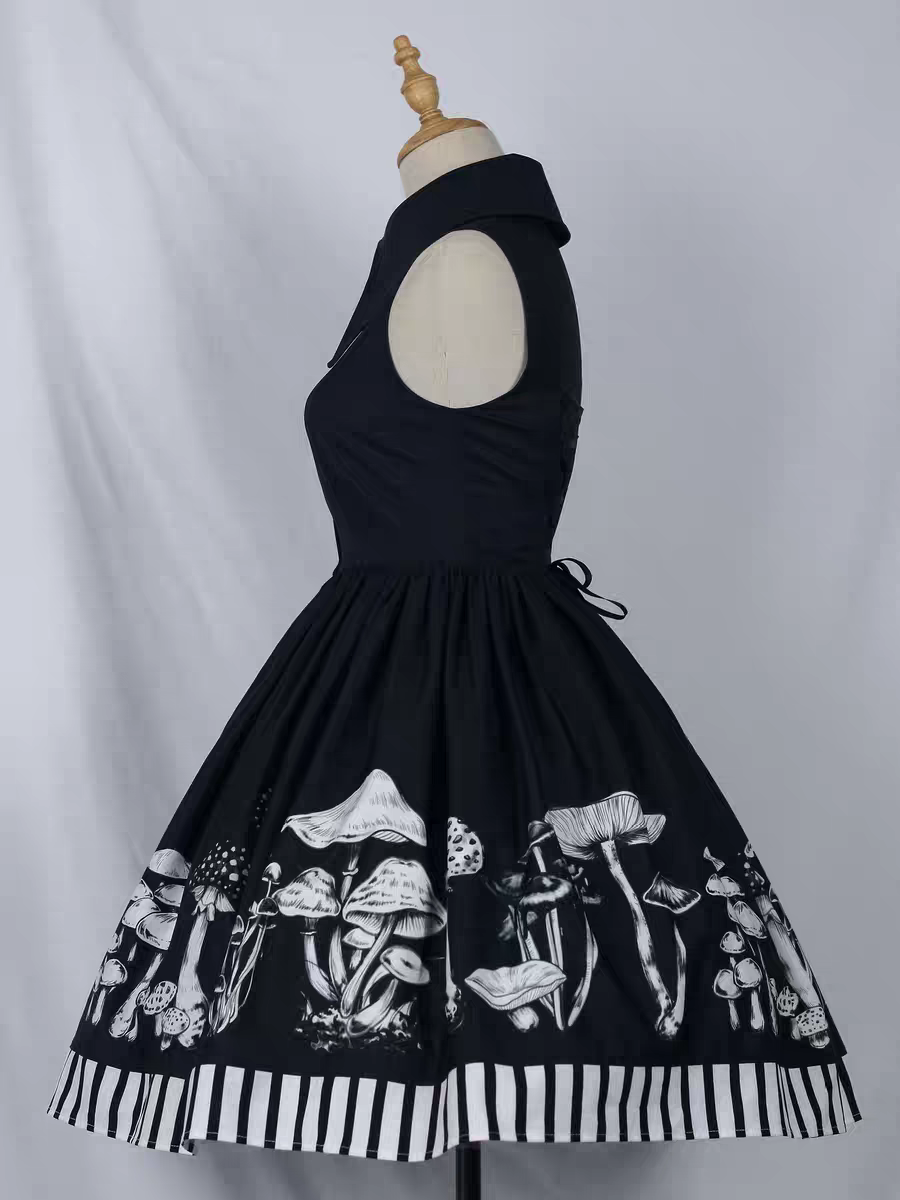【Poison Mushroom】 Gothic Lolita Dress JSK