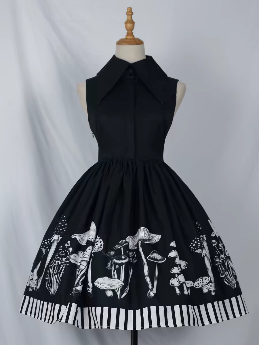 【Poison Mushroom】 Gothic Lolita Dress JSK