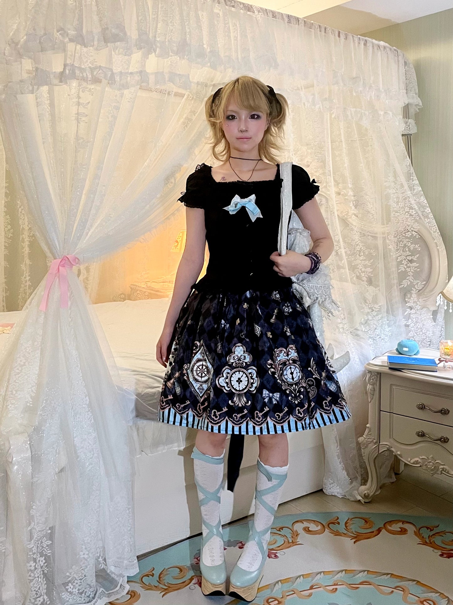 Alice's Clock Lolita SK sweet dress