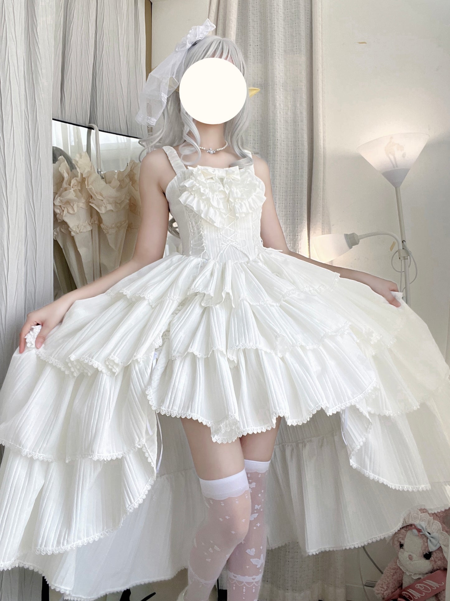 Evening banquet corridor -Gothic Lolita princess sleeves & jsk set