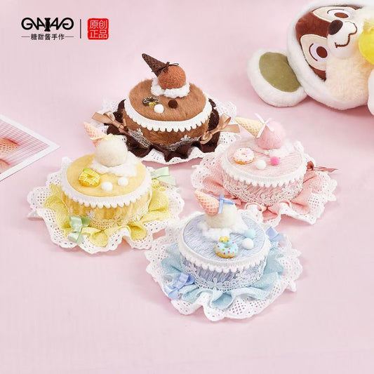 Cake /Ice cream/Donut Theme Mini Hat -- Dessert Hair Clip