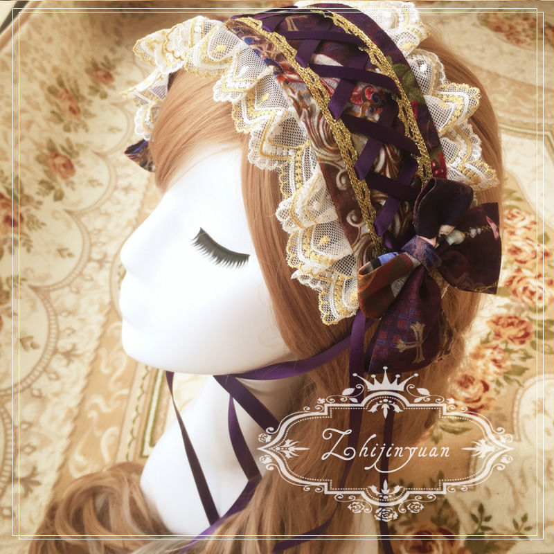 Sweet bow lace headband with multiple colors to choose from