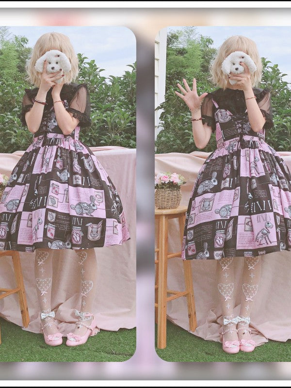 Dissecting Bunny Gothic Jumperskirt