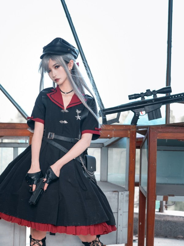 The Furious Yama Collaboration Xiaokui Military One-piece