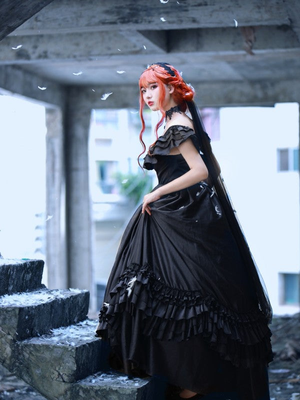 Requiem Gothic Gorgeous Vintage One-piece