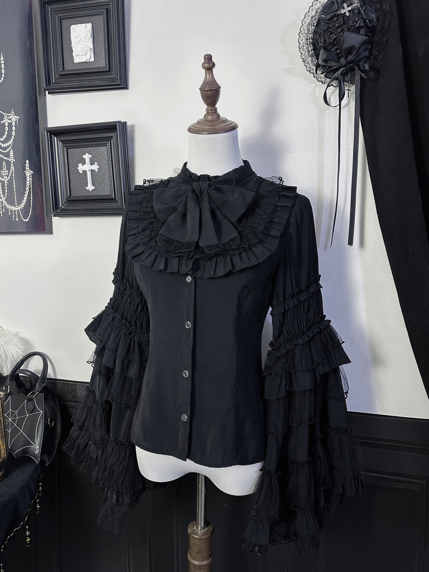 Evening banquet corridor -Gothic Lolita princess sleeves & jsk set