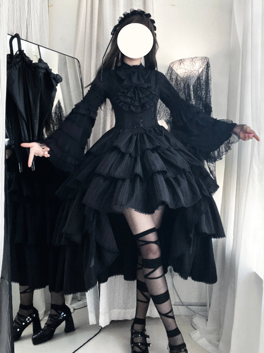 Evening banquet corridor -Gothic Lolita princess sleeves & jsk set