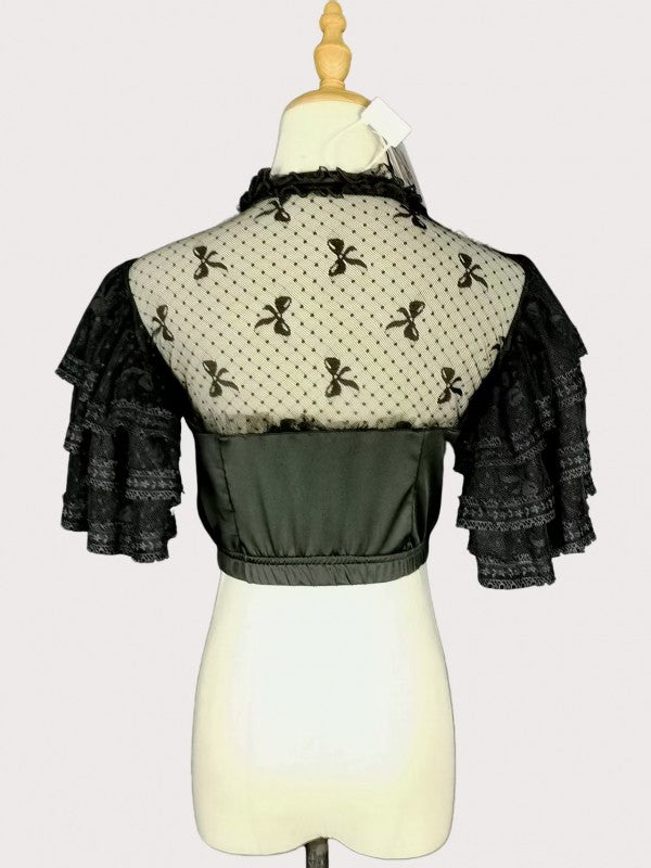 Comes with chest cushion and Lolita lace shirt in three colors