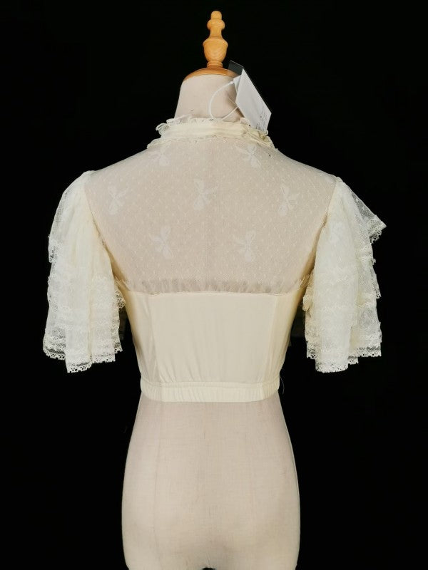 Comes with chest cushion and Lolita lace shirt in three colors