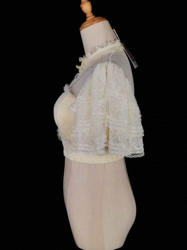 Comes with chest cushion and Lolita lace shirt in three colors