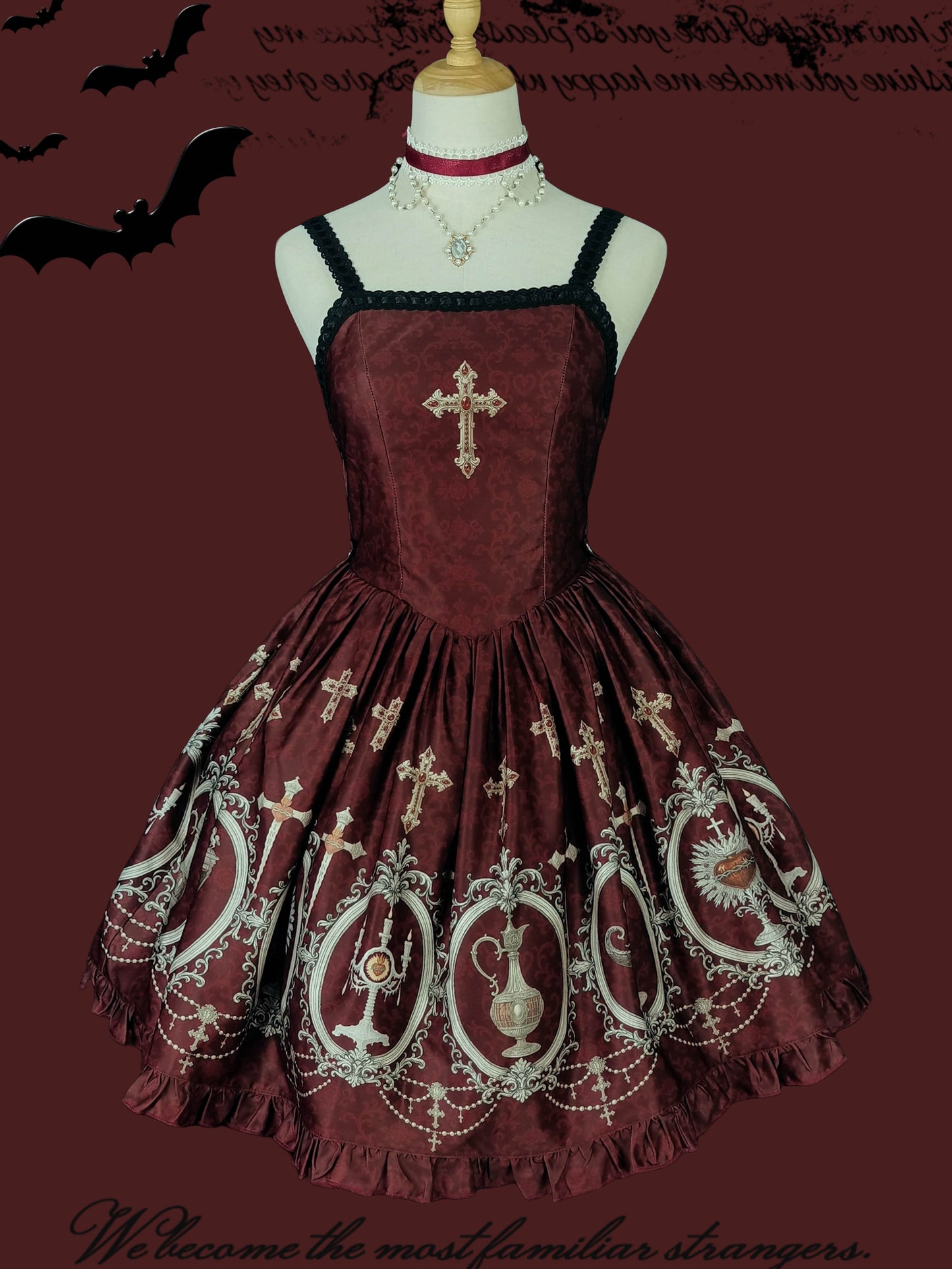 【Lantern Cathedral 】Gothic Lolita dress JSK