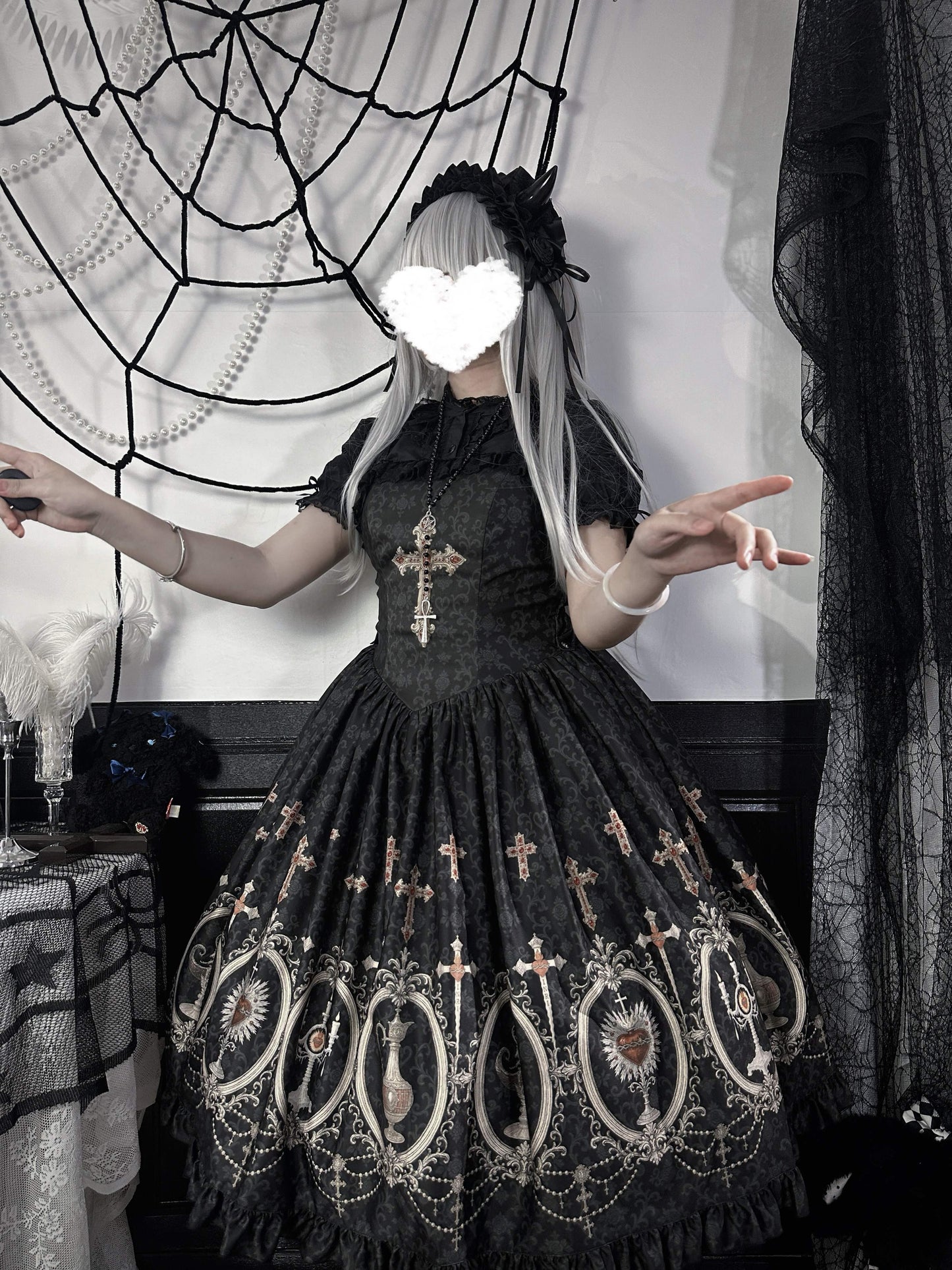 【Lantern Cathedral 】Gothic Lolita dress JSK