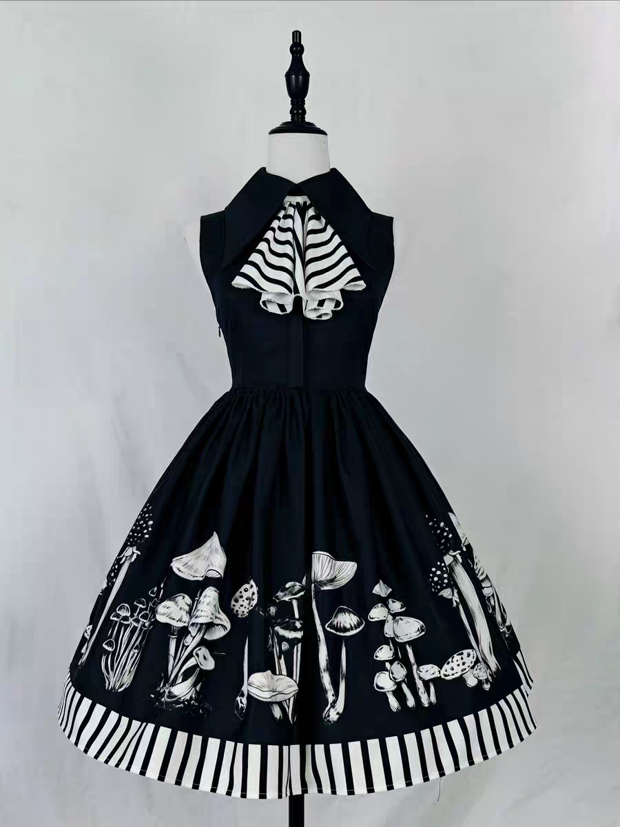【Poison Mushroom】 Gothic Lolita Dress JSK