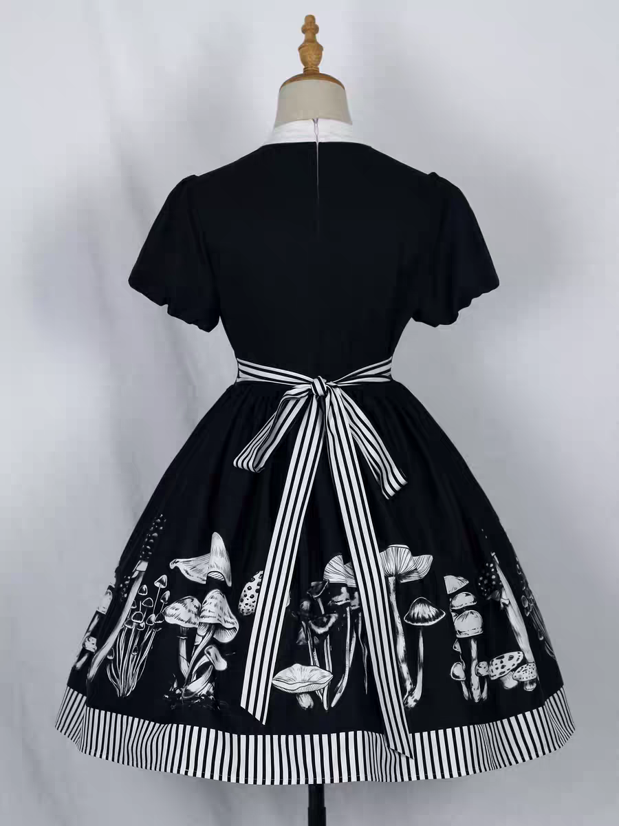 【Poison Mushroom】 Gothic Lolita Dress OP
