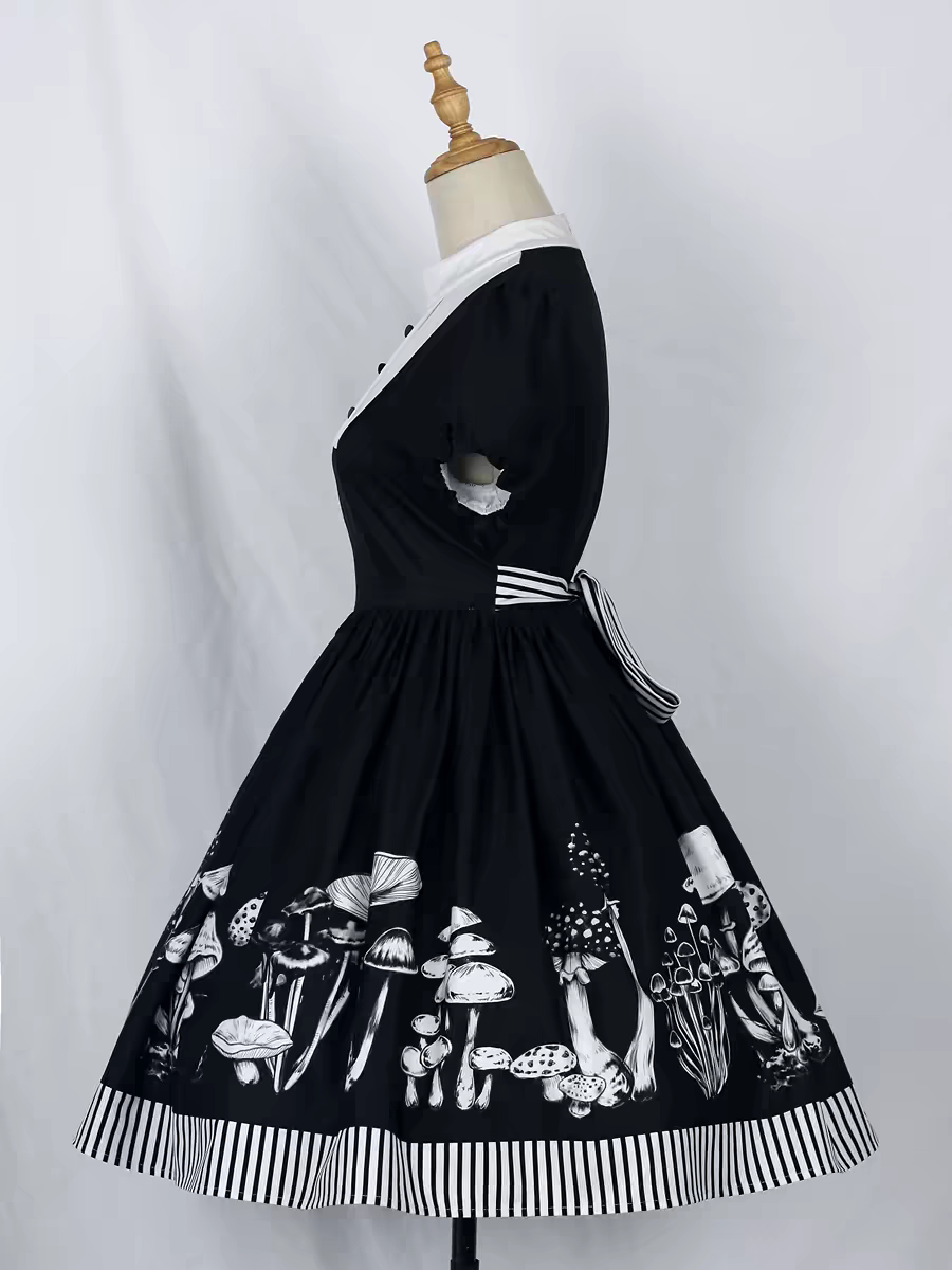 【Poison Mushroom】 Gothic Lolita Dress OP