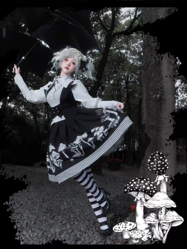 【Poison Mushroom】 Gothic Lolita Dress SK