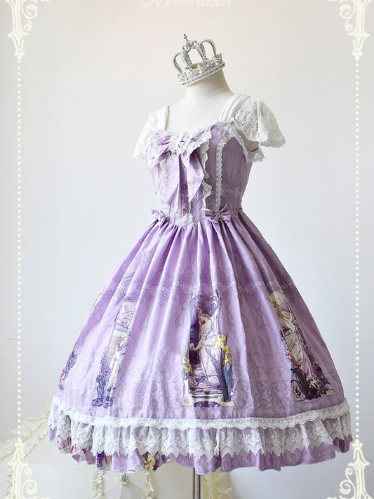 Sweet Classic Lolita Summer Maidens One-piece
