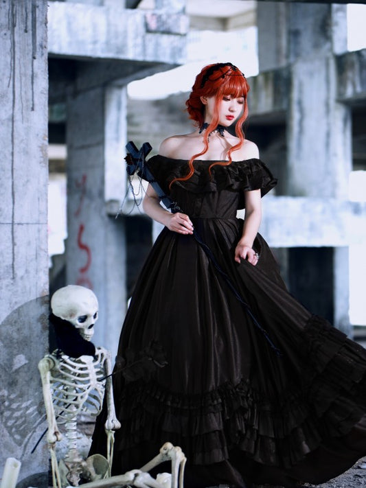 Requiem Gothic Gorgeous Vintage One-piece