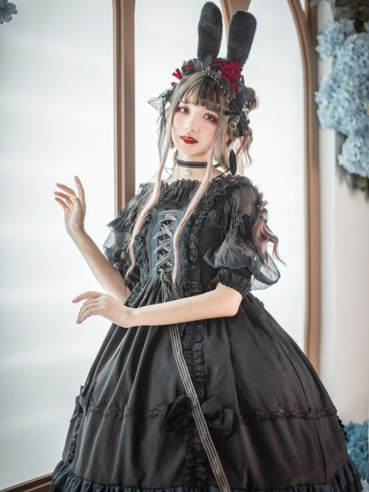 Envy Gothic Normal Waist Jumperskirt