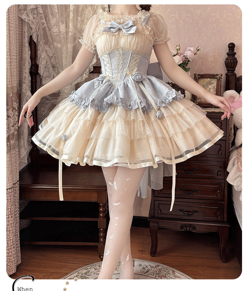 【 Dance of Time 3.0 】 Lolita Cute Dog Short Ballet