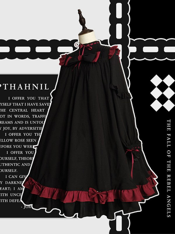 Rebellious Angel Breast-high Gothic One-piece