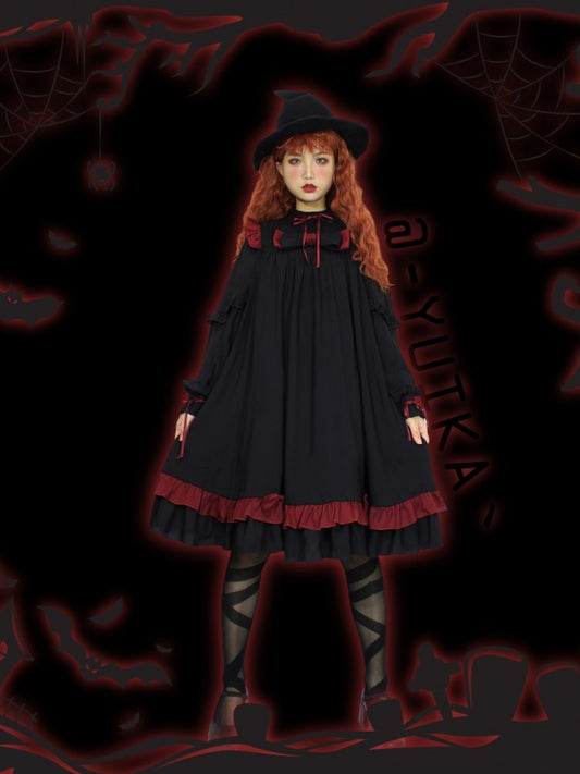 Rebellious Angel Breast-high Gothic One-piece