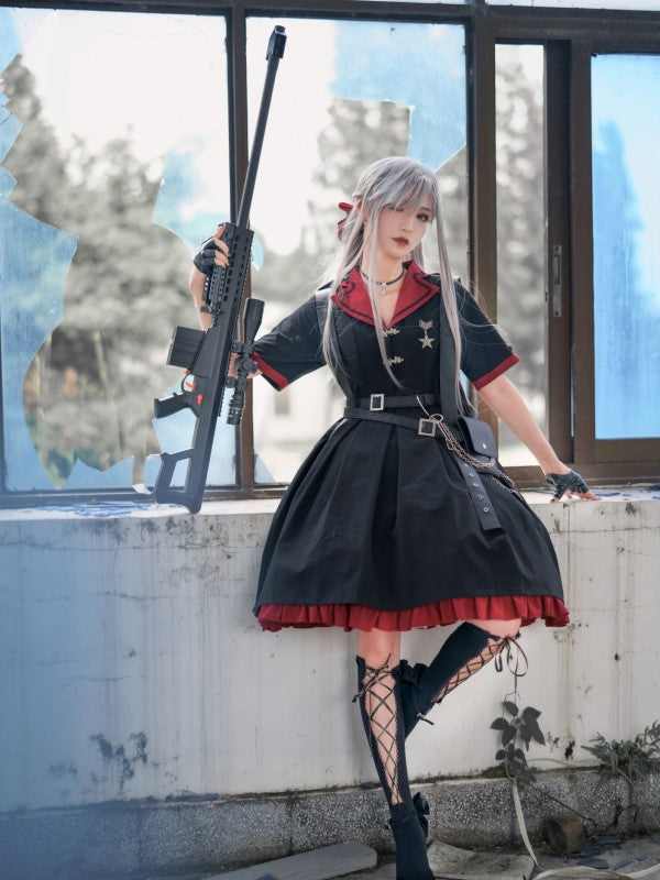 The Furious Yama Collaboration Xiaokui Military One-piece