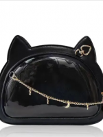 Japanese Sweet Two-dimensional Cat Shoulder Handbag