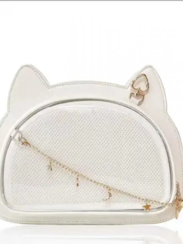 Japanese Sweet Two-dimensional Cat Shoulder Handbag