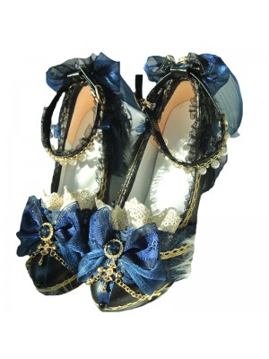 Hexagram - Dream Back to Versailles Lolita Shoes