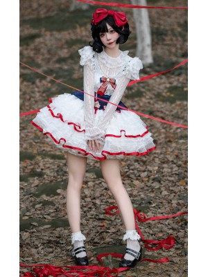 Sweet And Cute Lolita Dress JSK Suspender Short Dress