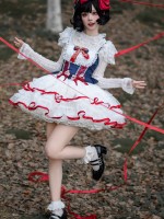 Sweet And Cute Lolita Dress JSK Suspender Short Dress