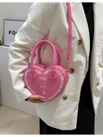 Single Shoulder Crossbody Bag Personality Peach Heart Bag