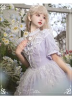 Lolita OP skirt Light Color CLA Series Elegant Palace Style Lolita Princess Skirt Puffy Skirt