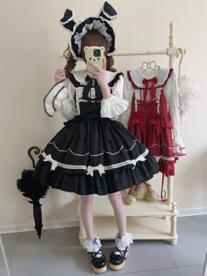 Lolita Cake Group Cute JSK Suspender Dress