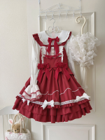 Lolita Cake Group Cute JSK Suspender Dress