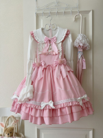 Lolita Cake Group Cute JSK Suspender Dress