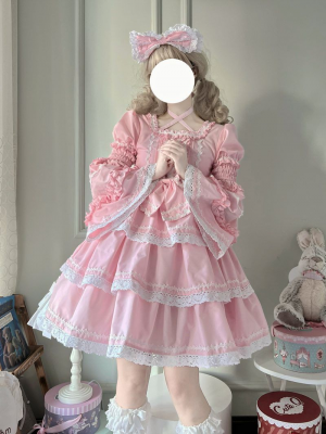 Lolita Dress With Detachable Sleeves OP Dress