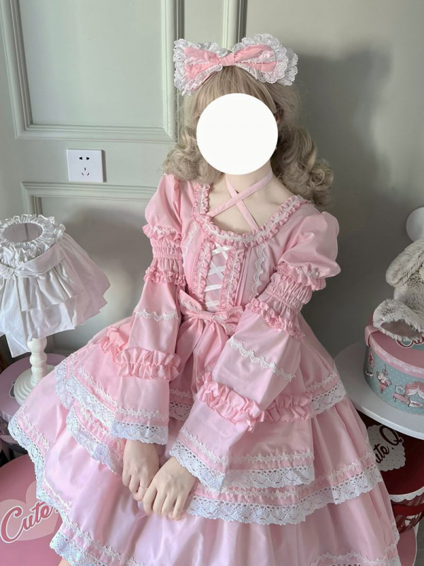 Lolita Dress With Detachable Sleeves OP Dress