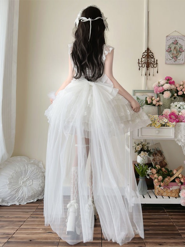 Lolita Ballet Style Bride JSK Suspender Dress