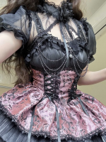 Lolita Dress Dark JSK Suspenders