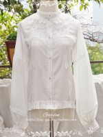 Retro Long-sleeved Lolita Chiffon Blouse