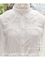 Retro Long-sleeved Lolita Chiffon Blouse