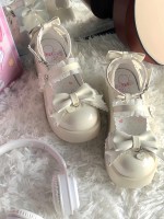 Sweet Bow Thick-soled Lolita Shoes